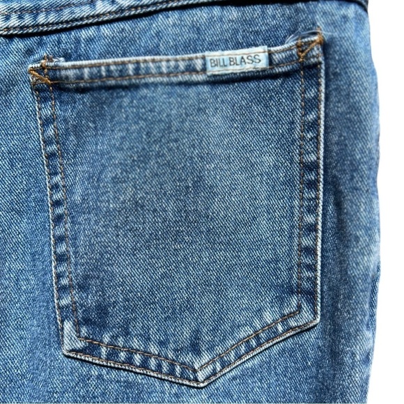 🌻VINTAGE Bill Blass High Waist Straight Tapered Mom Jeans | 27” Waist - Picture 7 of 9